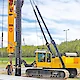 Piling Rigs with Impact Hammers