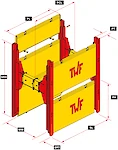 TWF Double Slide Rail Standard