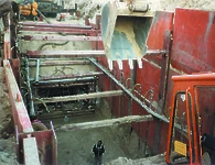 Imeco Soldier Pile Shoring