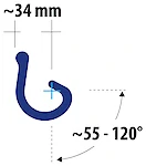 Sheet Pile Connection Profile LV22