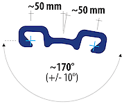 Sheet Pile Connection Profiles LLO170